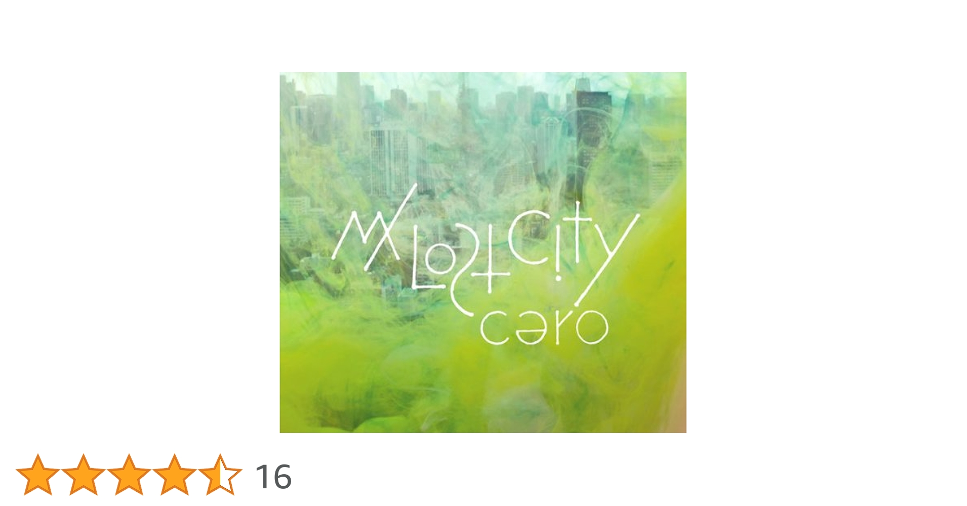 [未使用品 アナログレコード2LP 再発盤]　cero　My Lost City 未使用品 アナログレコード2LP 再発盤] cero My Lost City