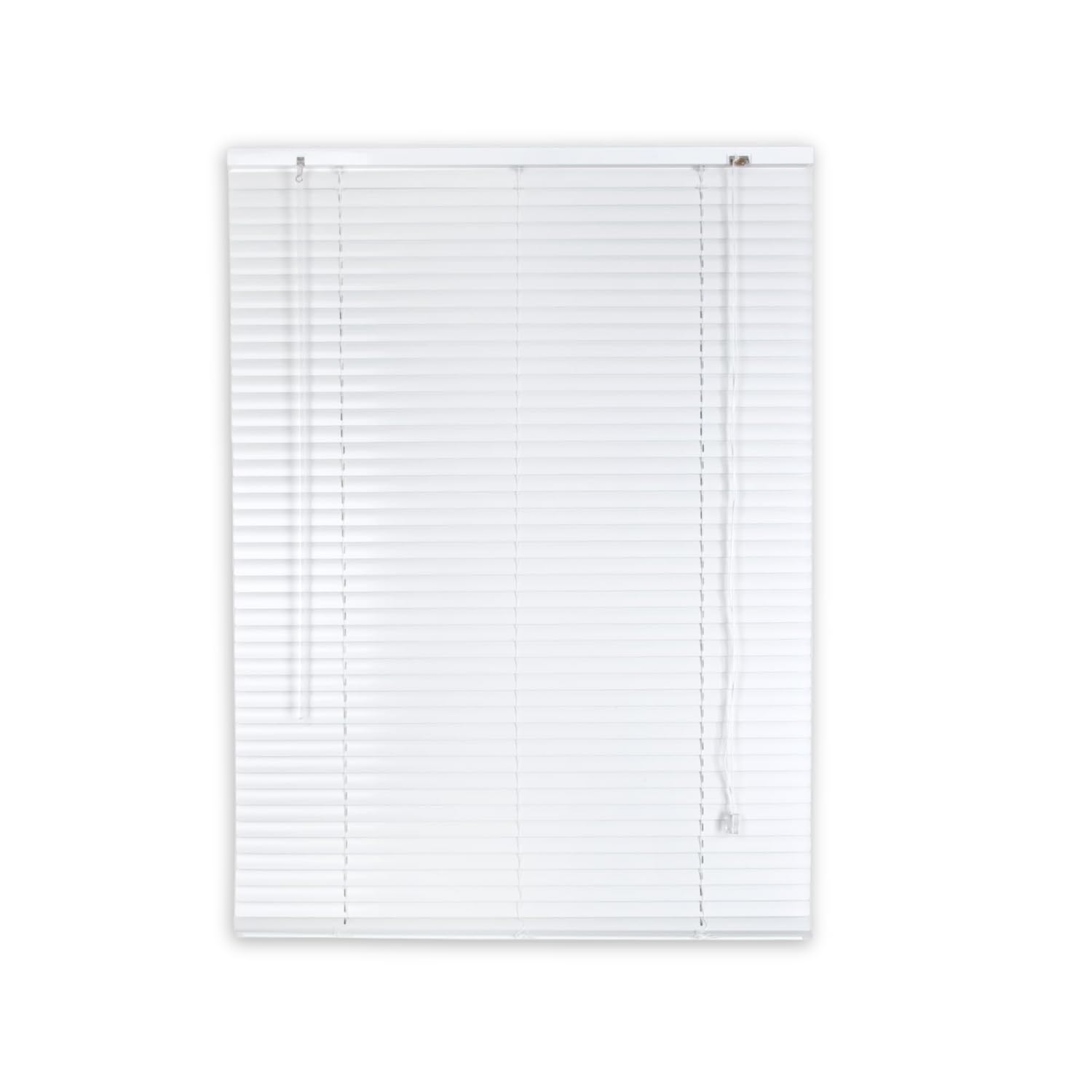 Veneziana Bianca PVC Dimensioni 120 x 160 cm Lamelle Regolabili Privacy Protezione Solare Casa Ufficio