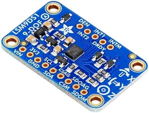 Adafruit (PID 3387) 9-DOF Accel/Mag/Gyro+Temp Breakout Board - LSM9DS1