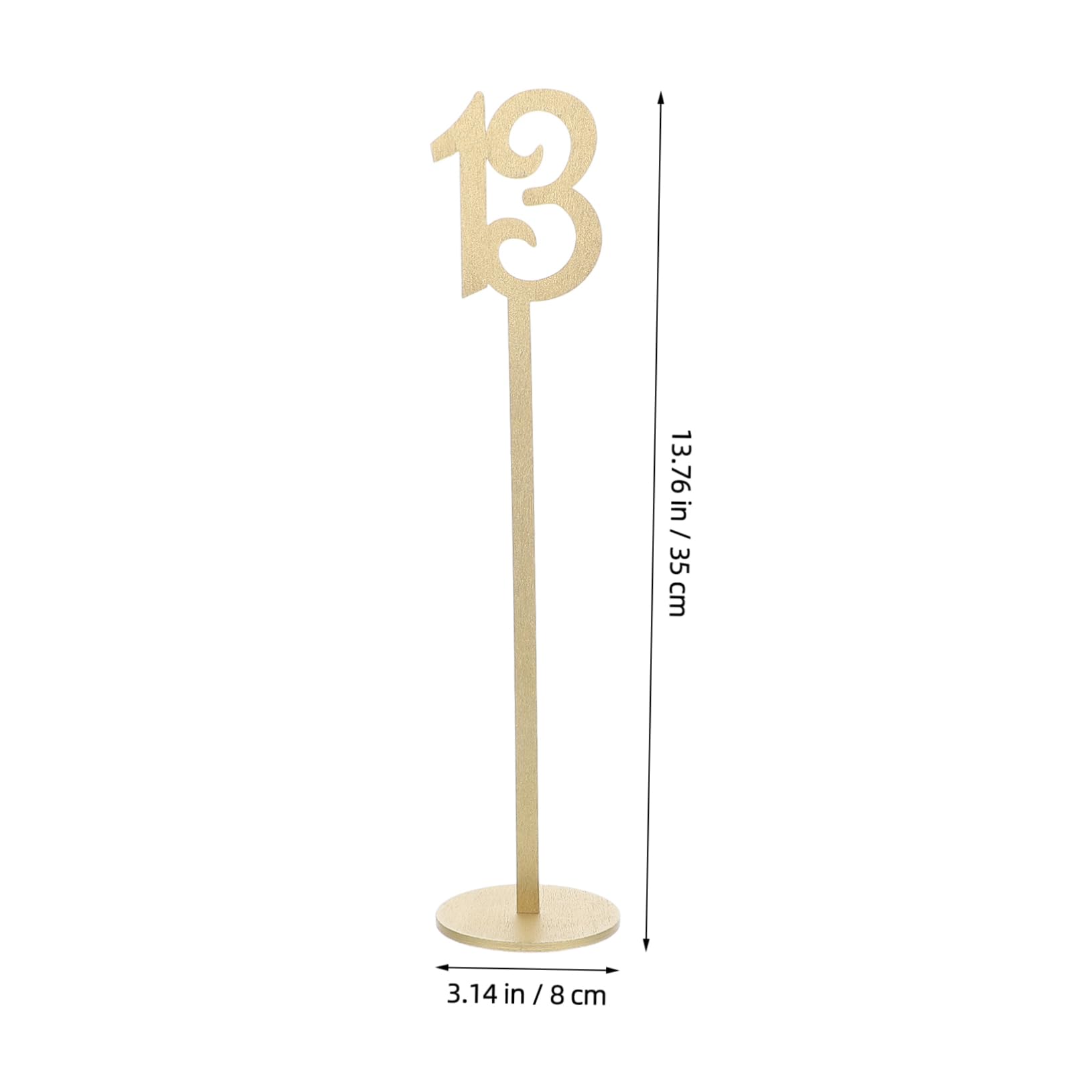 BESTYASH 20 De Mesa De Madera Con Soporte, Del 1, Centros De Mesa Para Bodas, Cumpleaños, Fiestas, Restaurantes, De Asientos,