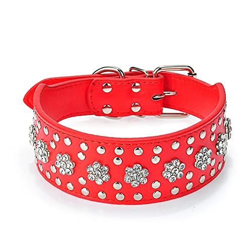 Glänzendes Diamant-Hundehalsband Mit Strasskristallen