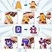 Toys Gifts for 3 4 5 6 Years Old Toddler Boys Girls,26 Alphabet Robots ABC Letters Educational Learning Blocks for Kids,Alphabots Deformation STEM Fine Motor Skill Birthday Gifts for Preschool Age 3+
