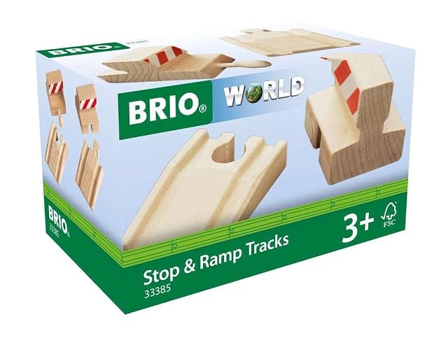 Foto 2 de 3 de BRIO - Pack vías de Parada y en rampa (33385)
