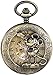 Produktbild KaiKai Tasche watchBronze Mickey Mouse aushöhlen mechanische Taschen-Uhr Premium-Legierung Dicke Kette Römische Zahl Taschenuhr (Color : Style 1)