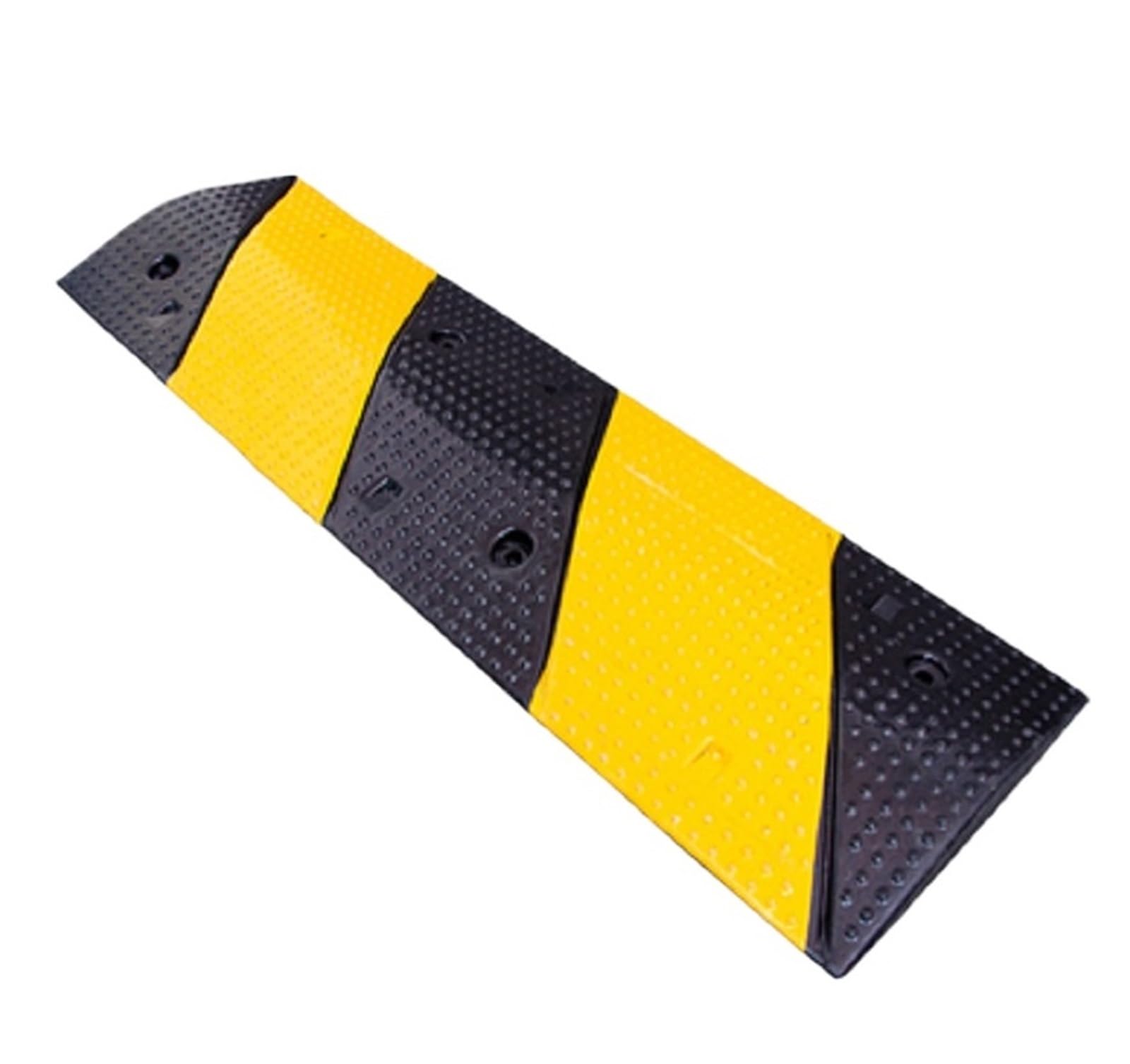 Ground Speed Bumps Rubber Speed Bump Ramp Deceleration Belt, Road Reducer, Cushion Shock Auto Limit Ridge Buffer Zone(Color 1)