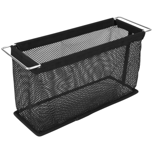 Cesta plegable para camping, cesta de drenaje de malla plegable, cesta de almacenamiento portátil para camping al aire libre, accesorios de mesa IGT