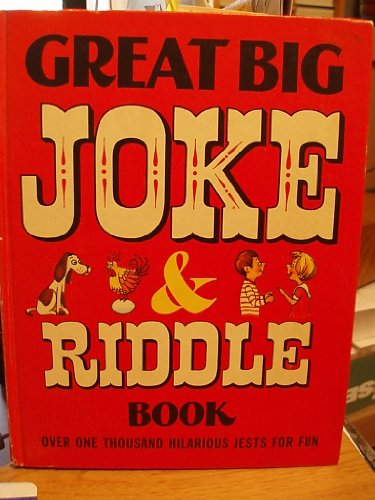 Great Big Joke and Riddle Book 0448025841 Book Cover