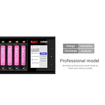 ISDT N24 48W バッテリー充電器 24スロット スマート充電器 Amazon.com: ISDT N24 48W 1.5A 24-Slot Speedy Smart LCD