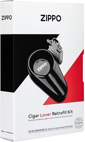 Miniatura 12 de Zippo Sets de regalo más ligeros plateado,Negro,Kit de antorcha de butano doble,Juego de regalo,Mechero y bolsa de bolsillo mate púrpura con