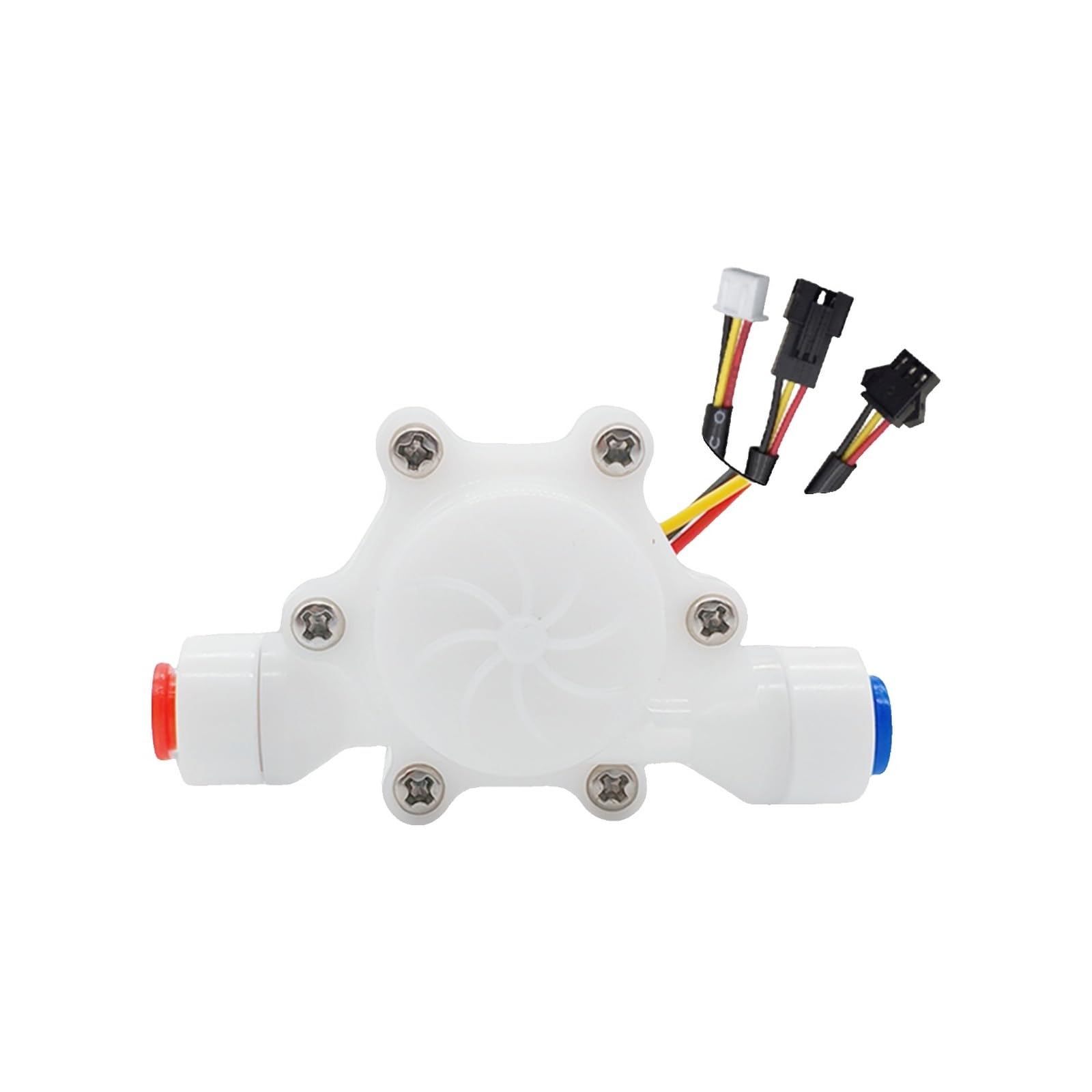 Medidor de agua con sensor de pulso y conexión rápida para un control preciso. 2