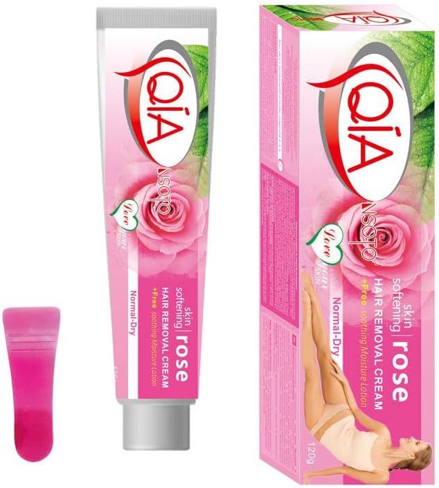 Qia Hair Removal Cream,Qia Hair Removal Cream For Men And Women (Rose)