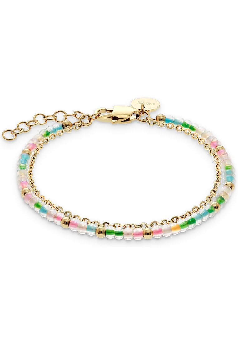 Guido Maria Kretschmer Jewelry Damen-Armband Edelstahl, Perle, Kunststoff Muschelkern