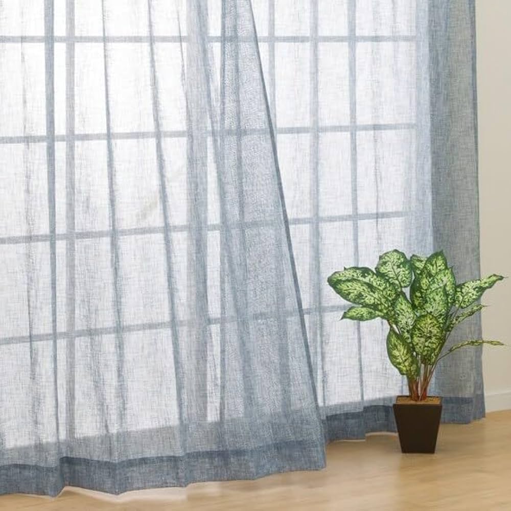 NITORI レースカーテン ポリエステル 105cm x 140cm 2枚 NITORI レースカーテン ポリエステル 105cm x 140cm 2枚