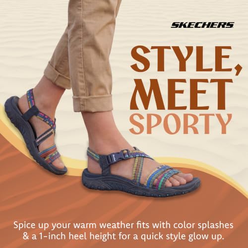 Image of Skechers Women's Reggae Sew Me Boho Slingback Sandal