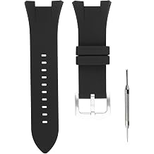 Kau uk Watch Band Armani Exchange AX Serisi AX1040 AX1041 AX1042 AX1050 Silikon Kay  Erkekler ve kad nlar i in yedek wirst watchband