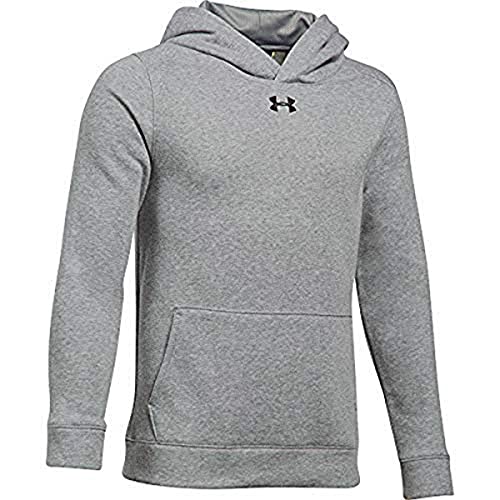 Under Armour Boys' UA Hustle Fleece Hoodie YMD Gray by Under Armour - Used condition - US$27.55