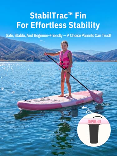 Image of Niphean Inflatable Paddle Board with Accessories 10'6'' /7'6''Stable SUP | Anti-Slip EVA Deck, 450 lbs Capacity Inflatable Paddle Boards for Adults & Youth of All Skill Levels