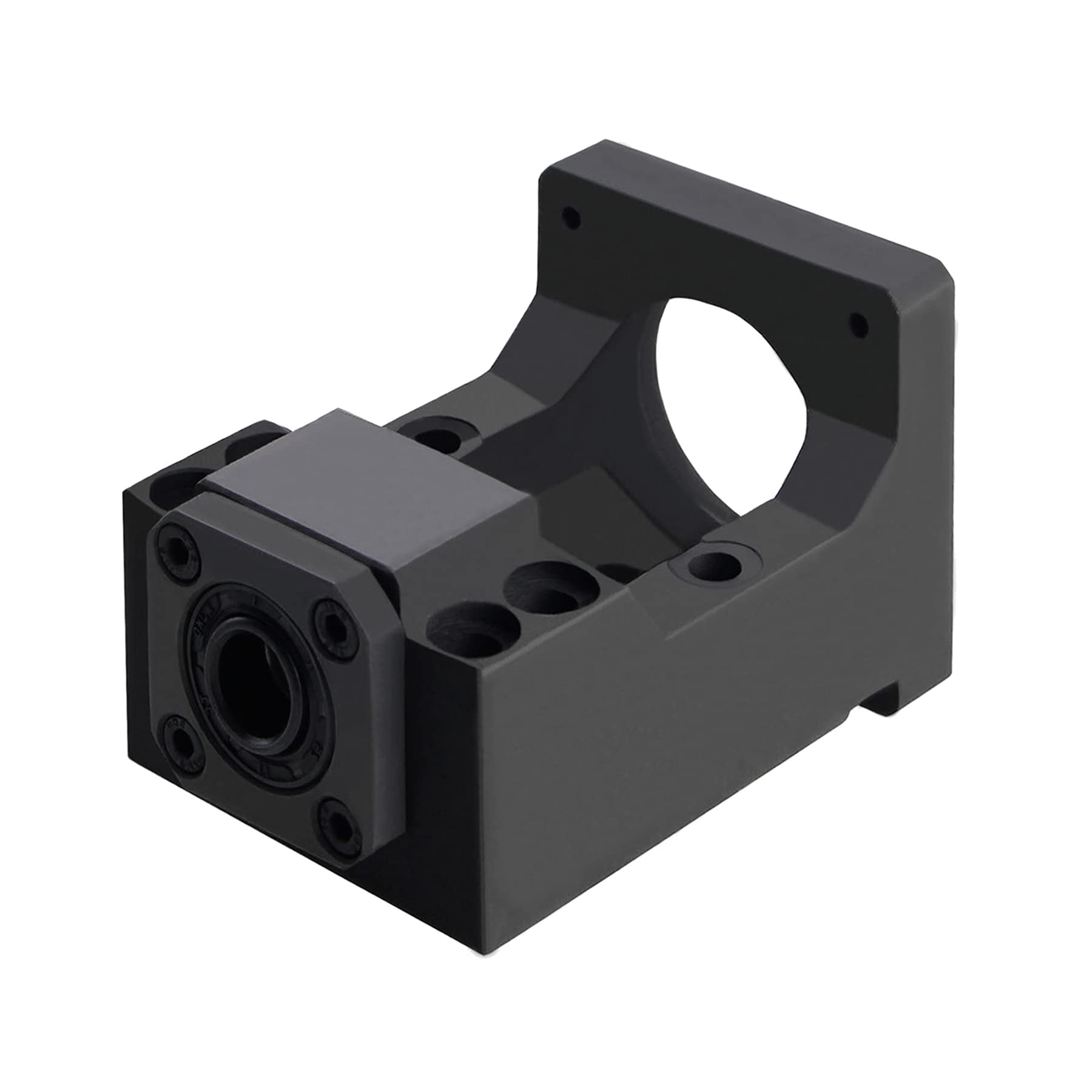 CNCMANS Support pour moteur pas à pas Nema 23, moteur pas à pas Nema 23, support de moteur en acier pour vis à billes SFU1605 et CNC (HM12-57 MBK12-57)