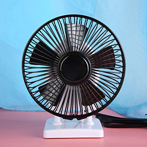 LUCKDANO Mini Ventilateur de Manucure électrique Rotatif Haute Vitesse Silencieux Sèche-vernis à Ongles Ventilateur de Bureau de Table Portable pour Salon...