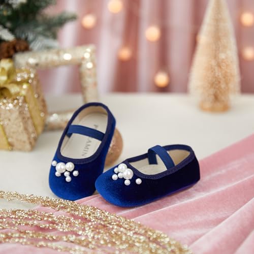 Image of PHIRAMIN Toddler Girl Mary Jane Dress Shoes-Little Girl School Uniform Shoes for Wedding Party