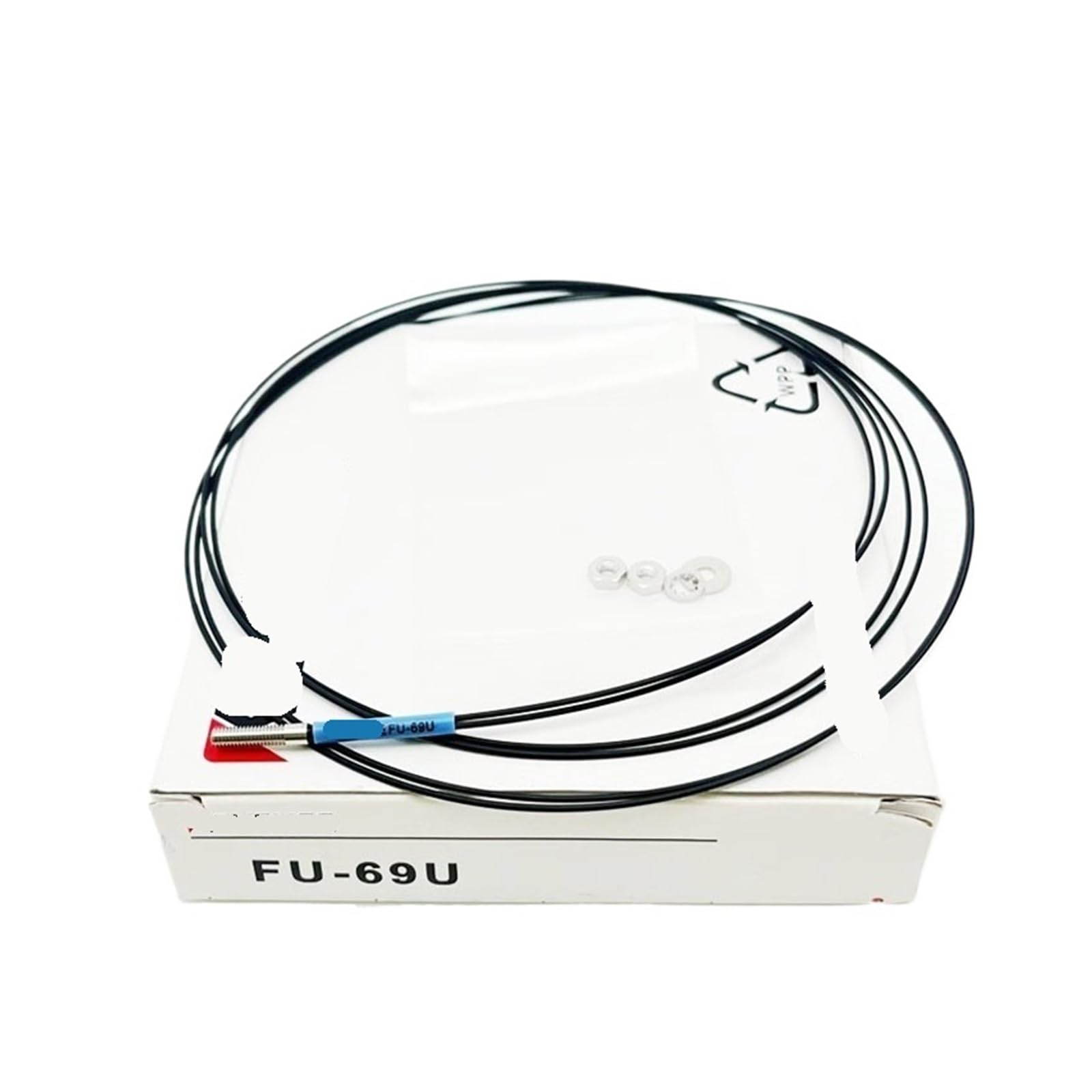 Jhpwkrmu One Color Fu-69X Fu-69U Fu-68 Threaded Reflective Fiber Optic Sensor(Fu-69U)