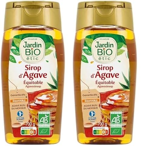 Jardin BiO étic - Sirop d'Agave 500 ml (Lot de 2)