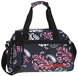 Maß: 40 cm x 27 cm x 17 cm / Volumen: 17 Liter / Gewicht: 450 Gramm / Material: 100% Nylon / Lieferung ohne Deko