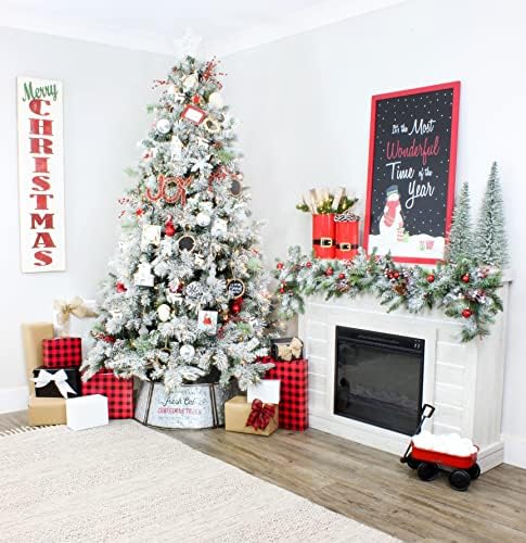 AuldHome-Design-Santa-Christmas-Greenery-Buckets-Set-of-2-Red-Santa-Pants-Nesting-Small-Medium-Size-Metal-Buckets-for-Christmas-Home-Decor AuldHome Design Santa Christmas Greenery Buckets Set of 2 Red Santa Pants Nesting Small Medium Size Metal Buckets for Christmas Home Decor