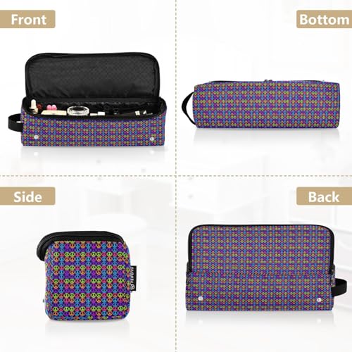 Bolso de viaje para herramientas de cabello con estera resistente al calor para planchas, rizadores y organizador de accesorios miniatura 5