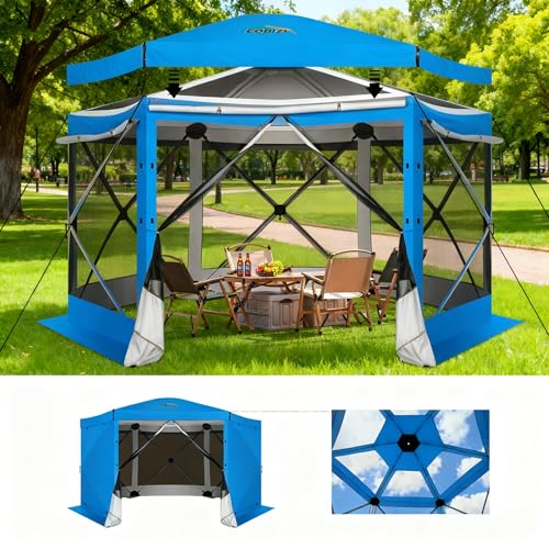 COBIZI 12x12 FT Pop Up Canopy Stargazing Tent, Gazebos On