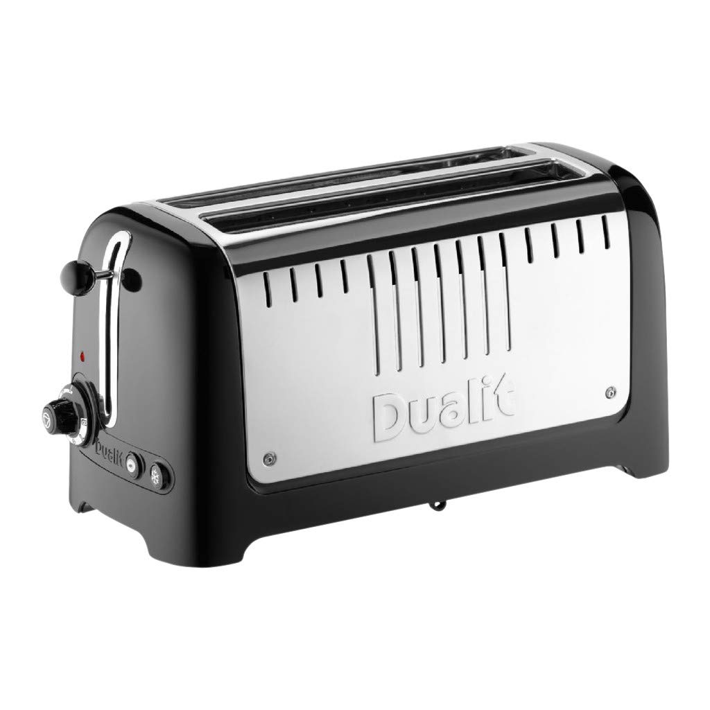 Dualit 46065 Lite Langschlitz Toaster 4 Scheiben Negro Brillante