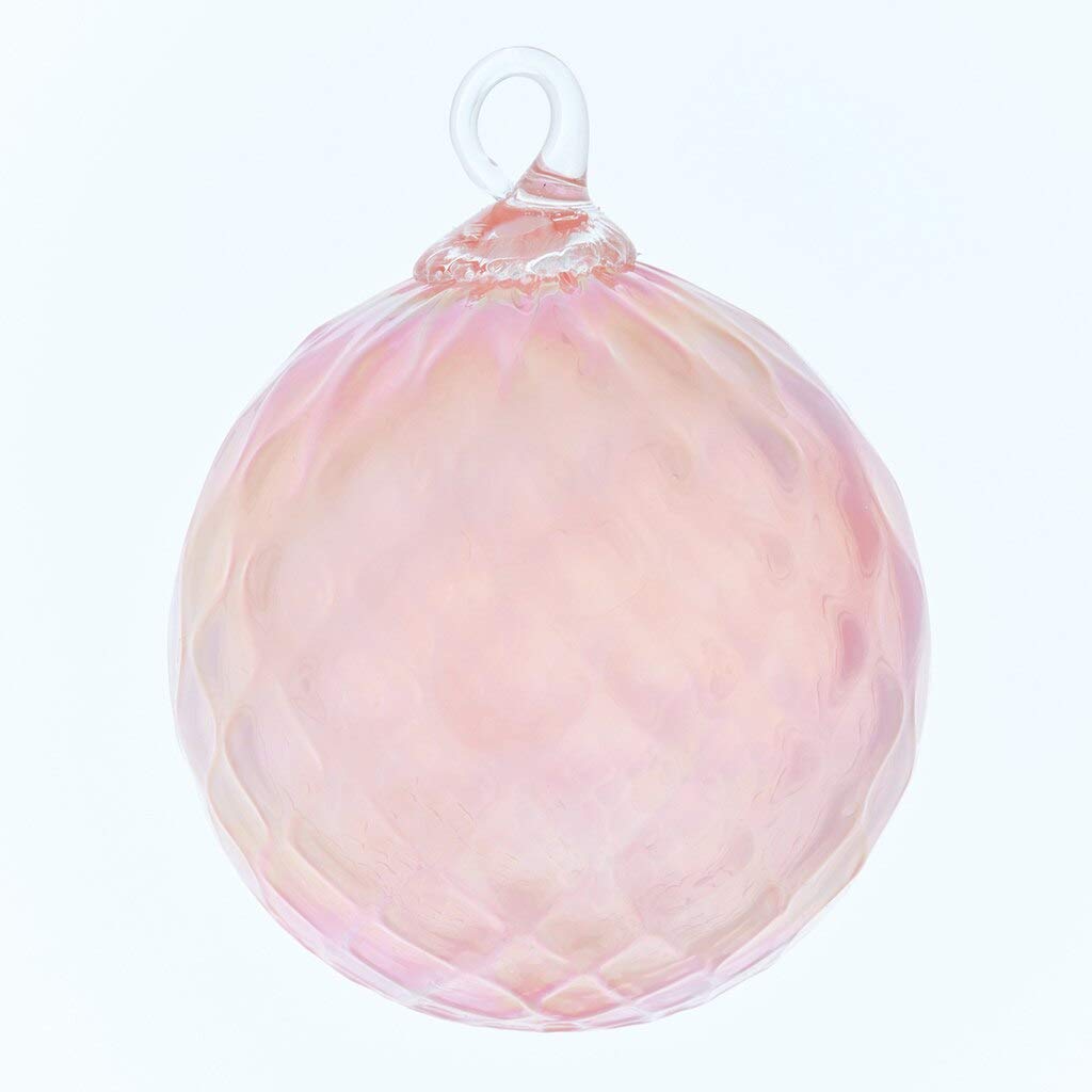 Glass Eye Studio Birthstone Collection Ornament (October: Pink Opal)