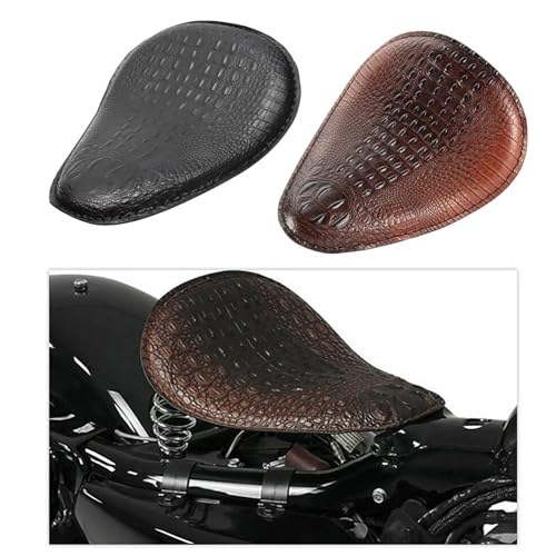 Asiento individual para motocicleta que transforma tu chopper clásica 4