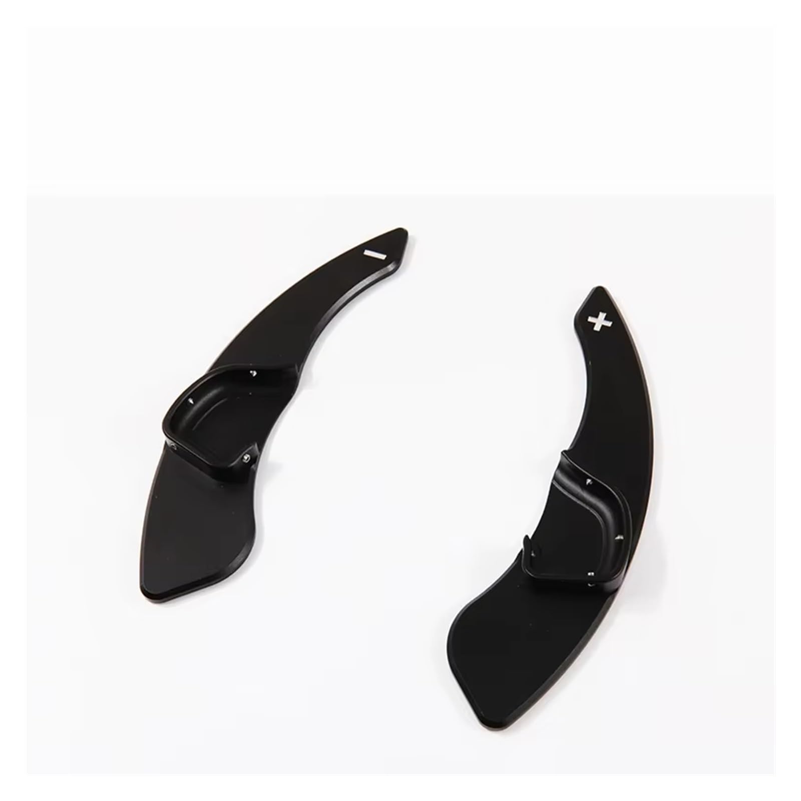 Yongewu Black Car Shift Paddle Compatible With Hyundai For Genesis For Coupe 2009-2011 Steering Wheel Shifter Extended Paddles Car Interior Styling(Black)