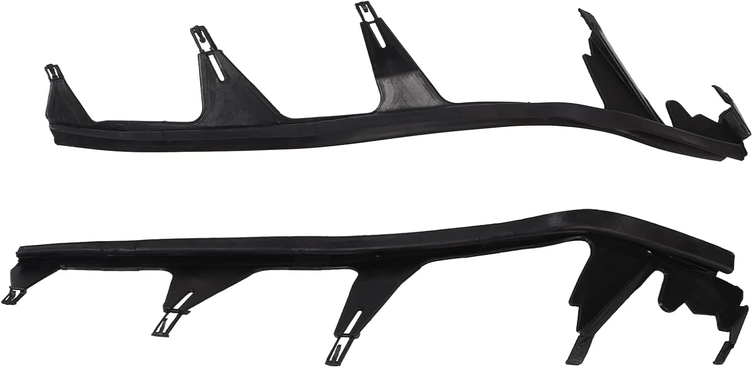 Car Headlight Cover Gasket, 1 Pair Black Rubber Flexible Sealing Replacement for 3 Series E46 Pre LCI Headlights