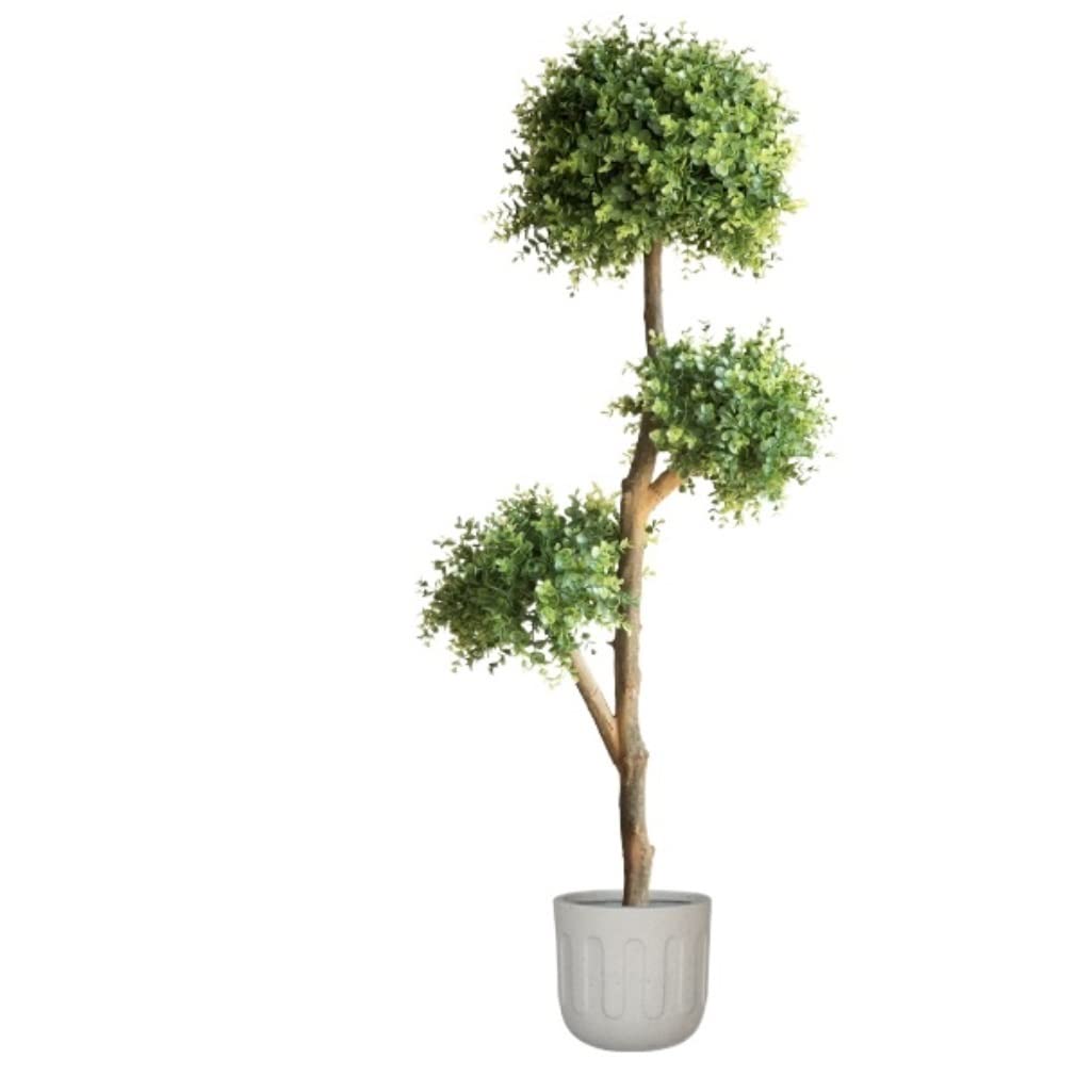 AYCDL Artificial Tree Plants Artificial Topiary Potted Plants Fake Tree Artificial Plants For Home Garden Outdoor Indoor Decor Decoration Artificial Tree,Green-170cm,Green-140cm