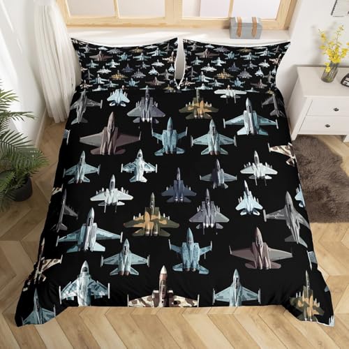 Housse de couette avion cadeau idéal pour anniversaire de garçon et d'ado