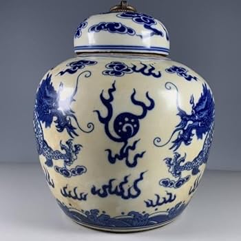 中国古置物 中国古玩 中国古賞物 中国骨董品コレクション逸品 Amazon.co.jp: 中国古玩清代一品堂製時代物中国美術清代青釉青花