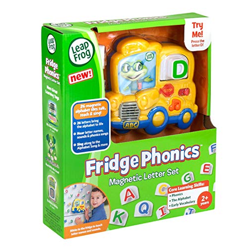 Leapfrog Fridge Phonics Magnetic Letter Set, Yellow #TOP4