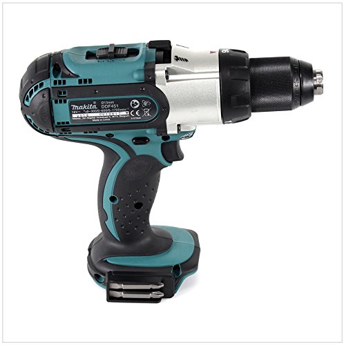 Makita DDF 451 Z 18 V Li-Ion Akku Bohrschrauber Solo - ohne Zubehör, ohne Akku, ohne Ladegerät