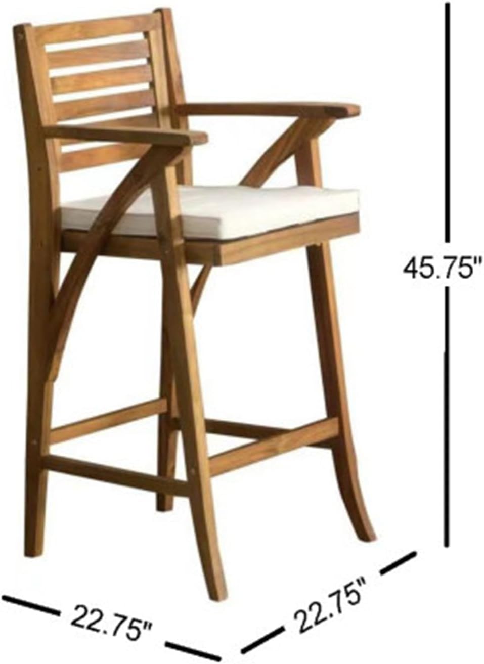 Modern 2 Piece Backrest Patio Chair with Cushion Dark Brown Chair Lounge Chair Balcony Lounge Chair Modern Guest Chair Hotel Restaurant Backrest Chair