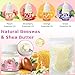 WhizToys DIY Lip Balm Making Kit Teen Girl Gifts Trendy Stuff Make Your Own Lip Gloss Set with Natural Beeswax, Shea Butter,Sweet Almond Oil,24 PCS Lip Blam Containers