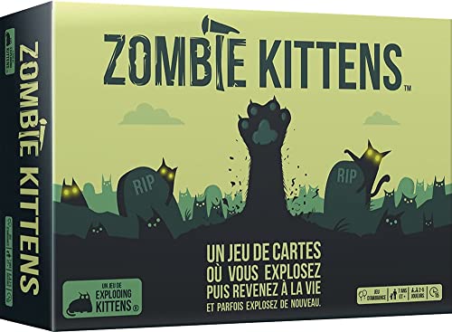 Exploding Kittens, Zombie Kittens, Atmosphere Game for Children from 7 Years - Image 4