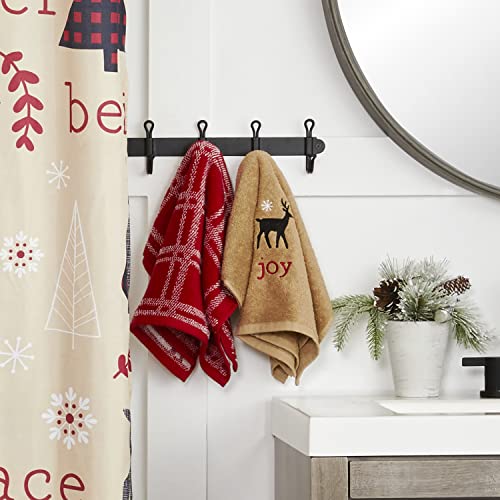 SKL Home Cozy Home Hand Towel (2-Pack), Taupe, Hand Towel Set - Image 4