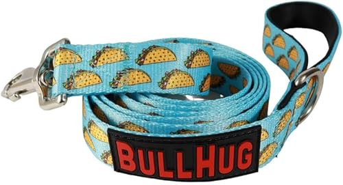 Vista 42 de BULLHUG Correa de bulldog de 6 pies con mango acolchado. Perfecto para bulldogs, bulldogs franceses, pugs y todas las razas. Correas para caminar