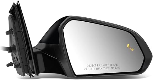 Miniatura 62 de DNA Motoring OEM-MR-HY1320239 Heated Powered Left Driver Side Door View Mirror W/Blind Spot Detection & Turn Signal Compatible with 2018-2019 Sonata