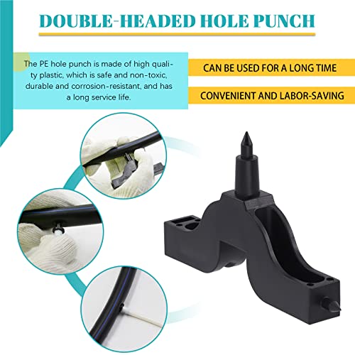 Cimeton 152Pcs 90/180/360 Angle Sprinklers With Connectors Irrigation Fittings Kit, Angle Sprinkler For Miniature Garden Lawn Water Spray Irrigation System #TOP2