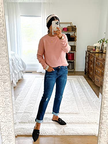 Image of Juliet Holy Womens Mules Flats Pointed Toe Backless Loafers Slip on Metal Chain Slides