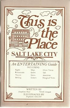 Paperback This Is The Place, Salt Lake City Entertaining Guide Book