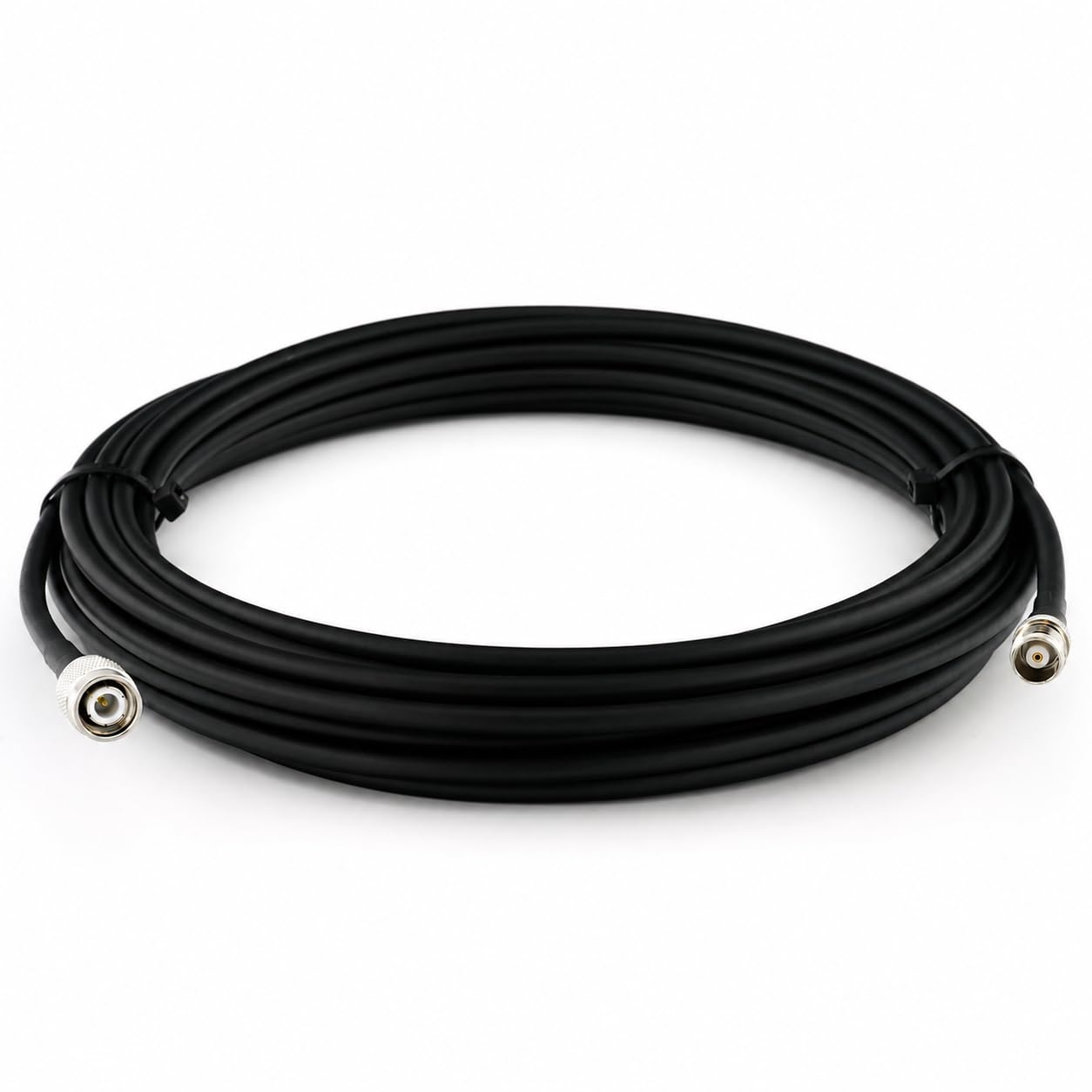 25 m BNC Stecker auf BNC Buchse UHF RG8X CB Koaxialkabel — BNC Stecker auf Buchse Koaxial-Verlängerung 50 Ohm — für HAM CB Funk Antenne SWR-Meter Amateurfunk Kurzwelle RF